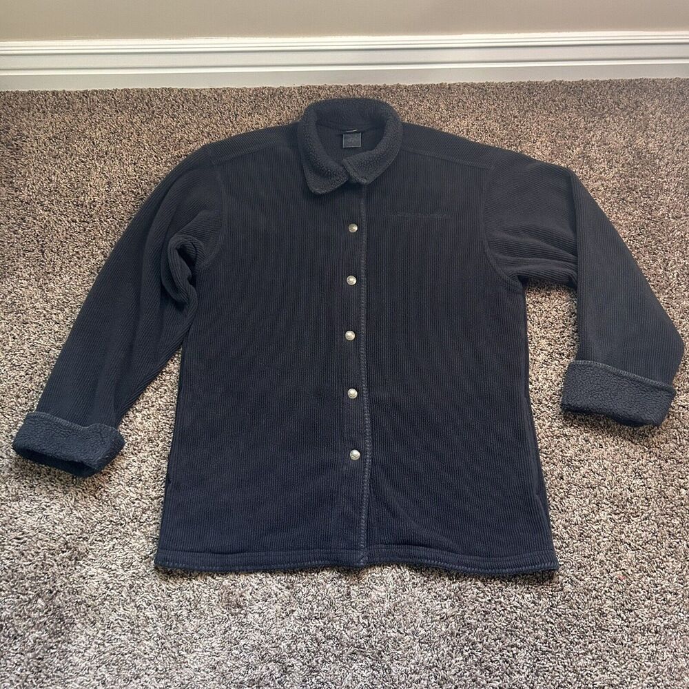 Harley Davidson Black Button Up Jacket